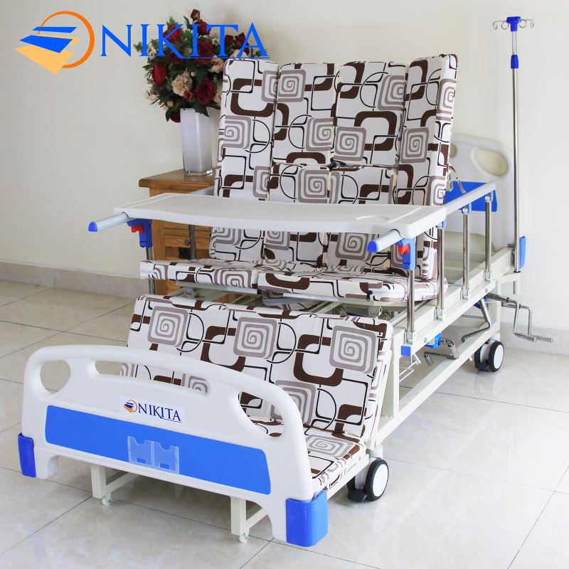 giường bệnh nhân tay quay đa chức năng