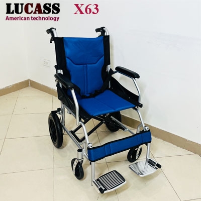  Xe lăn du lịch siêu gọn nhẹ Lucass X63 (NEW)