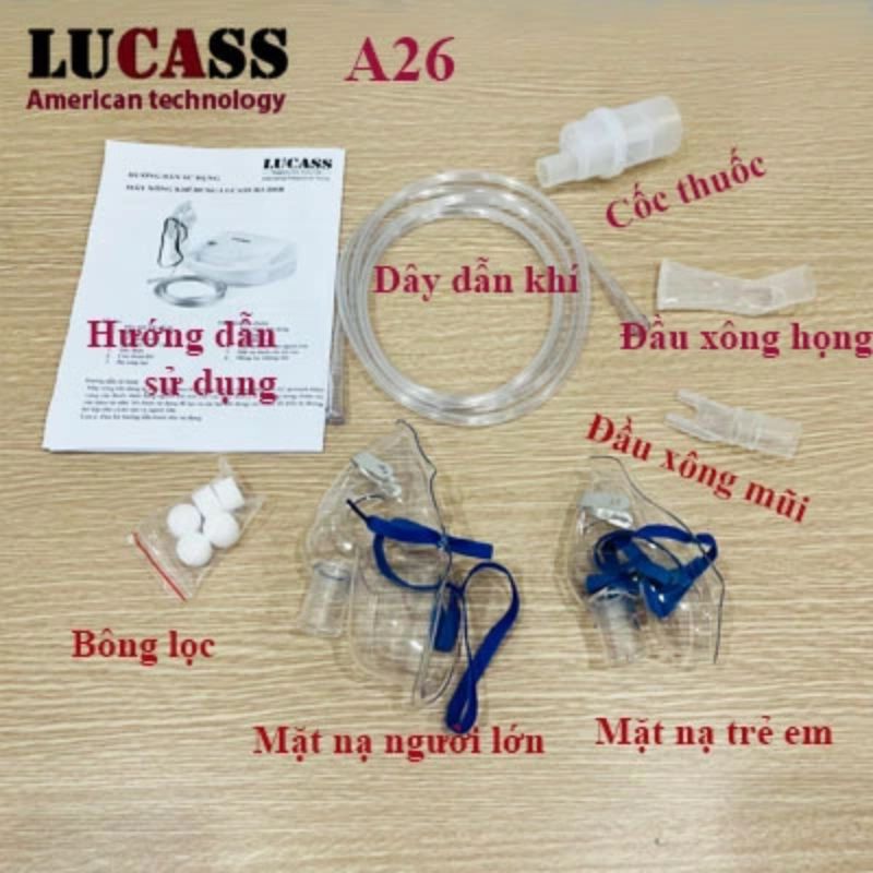 phụ kiện của máy xông khí