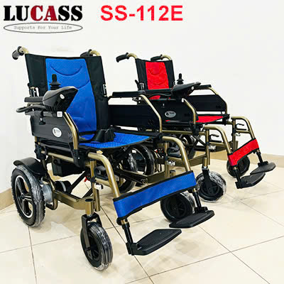  Xe lăn điện phanh tự động Lucass SS-112E
